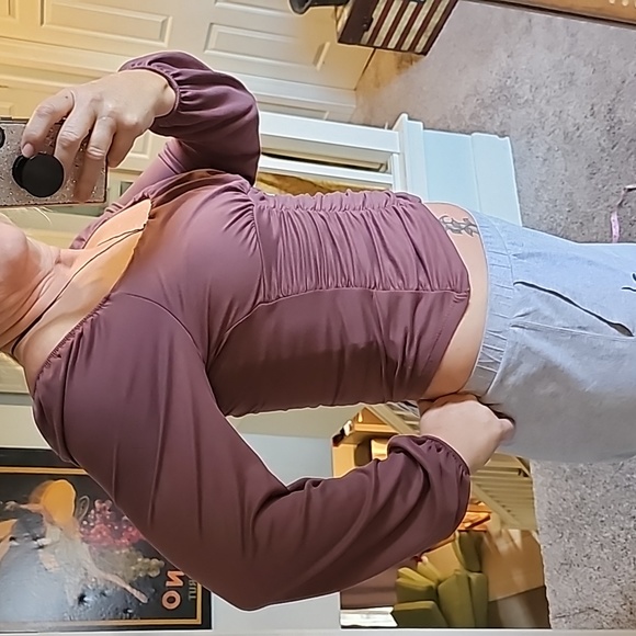 STUNNING LOVE WISH SMOCK SEMI CROP TOP - Picture 3 of 10